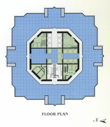 金茂大廈戶型圖
