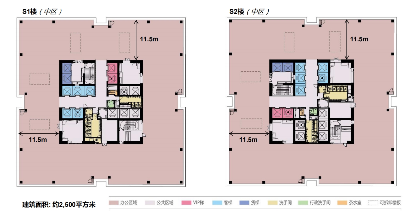 外灘金融中心平麵圖 外灘金融中心平麵圖